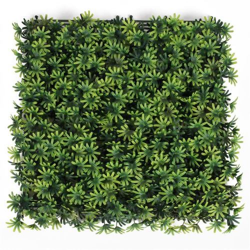 Keinotekoinen vihreä paneeli luonnonväri puksipuu suoja