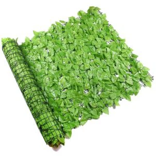 Keinotekoinen Leaf Privacy Roll Fence -seinä seinänpäällysteiden koristeluun